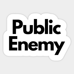 public enemy Sticker